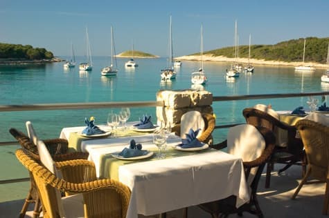 Sample Local Wine and Seafood
