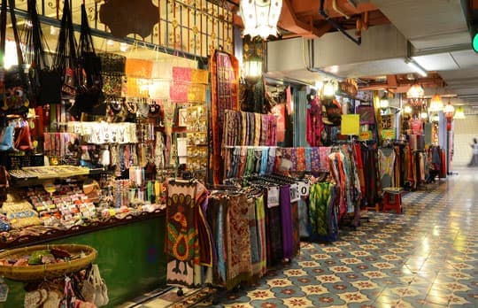 Shopping at the Central Market