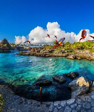 The Underground River in Xcaret