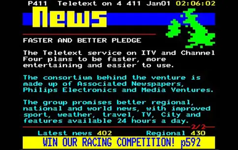teletext holidays